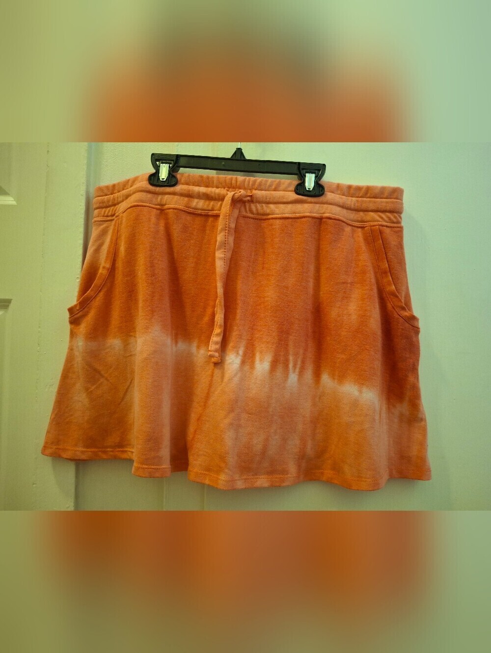 Tie-Dye Drawstring Skort